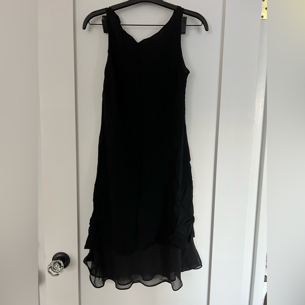 DKNY Black Dress. Classic, year-round LBD.